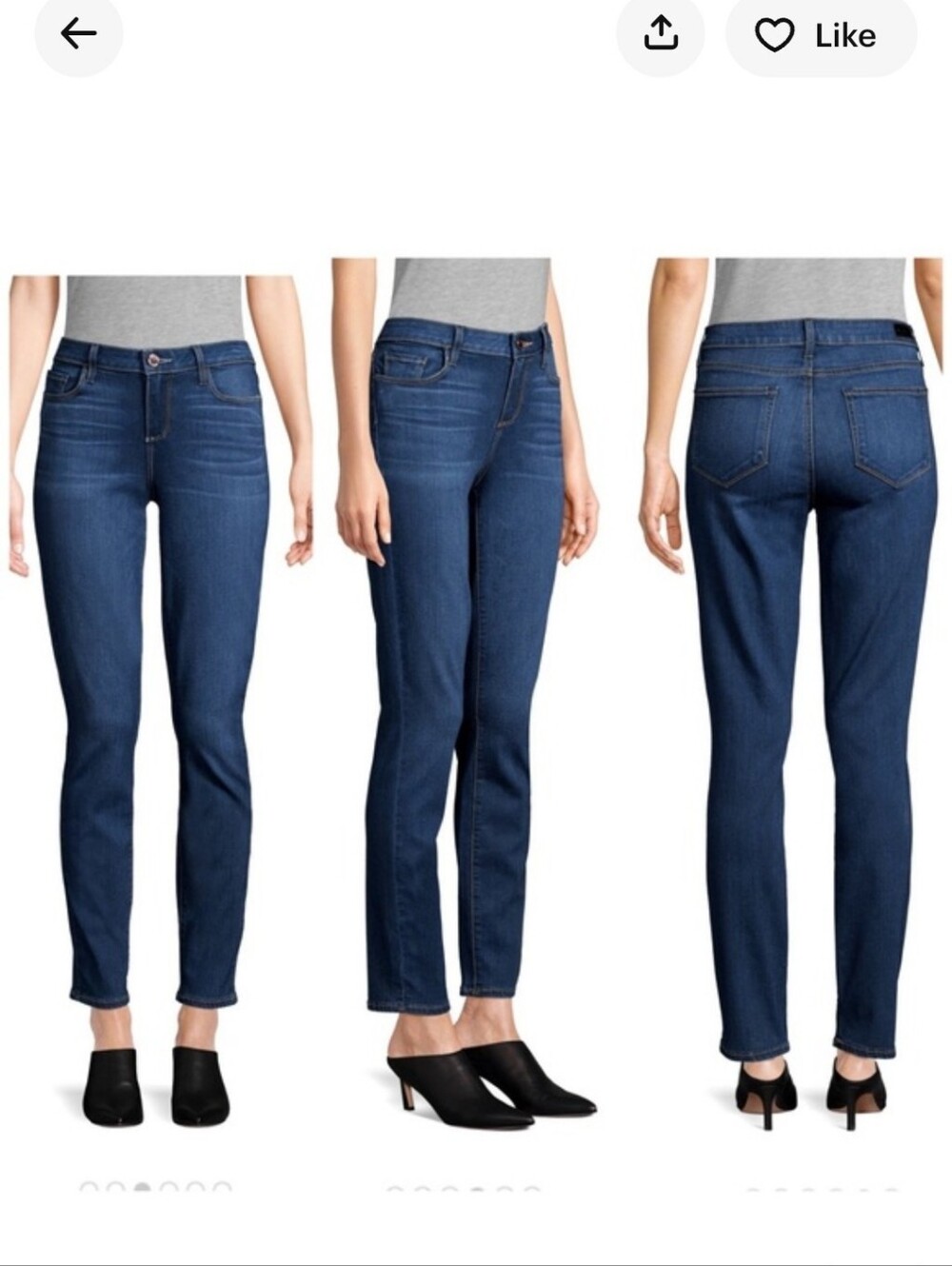 PAIGE Women's Skyline Skinny Jeans, Size 28